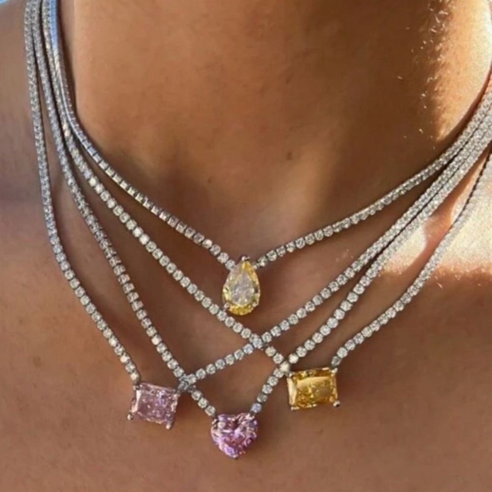 Crystal necklace  N1191